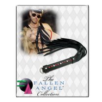 Black Leather Strap Flogger